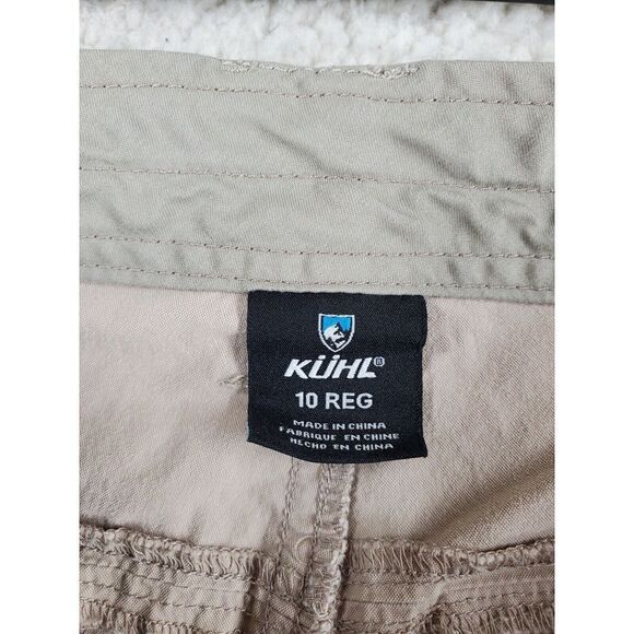 Kuhl Spire Convertible Roll Up Pants Womens 10 R Tan Beige Hiking (31x31.5) - Picture 3 of 16